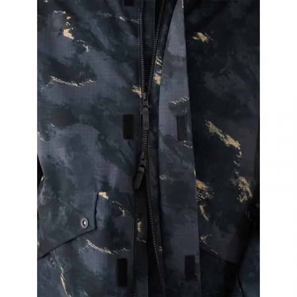Pánska lyžiarska bunda 4F TECHNICAL JACKET-WAW24TTJAM509-90A-MULTICOLOUR ALLOVER