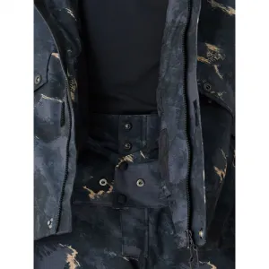 Pánska lyžiarska bunda 4F TECHNICAL JACKET-WAW24TTJAM509-90A-MULTICOLOUR ALLOVER
