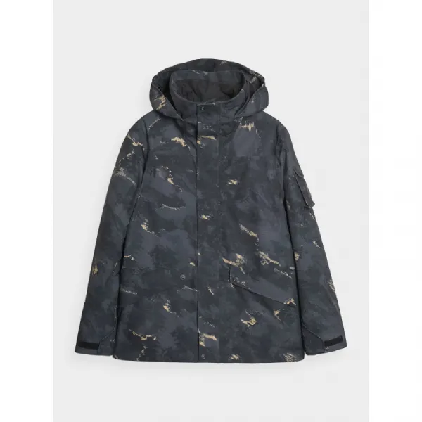 Pánska lyžiarska bunda 4F TECHNICAL JACKET-WAW24TTJAM509-90A-MULTICOLOUR ALLOVER