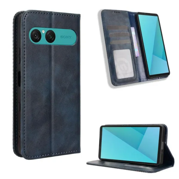BUSINESS Peňaženkové puzdro pre Sony Xperia 10 VII modré