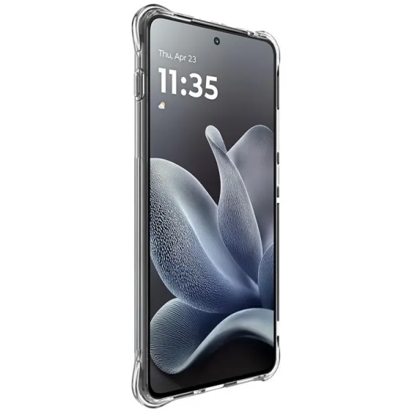 IMAK Ochranný obal pre Motorola Edge 70 priehľadný