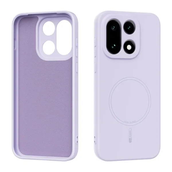 ABEEL SILICONE MAGSAFE Ochranný kryt pre OnePlus 15 fialový