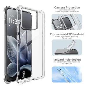 IMAK Ochranný obal pre Motorola Edge 70 priehľadný