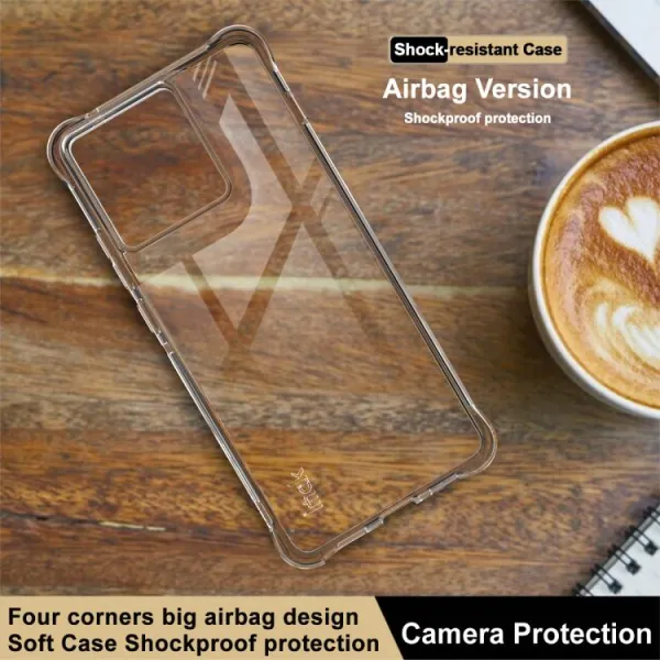 IMAK Ochranný obal pre Motorola Edge 70 priehľadný
