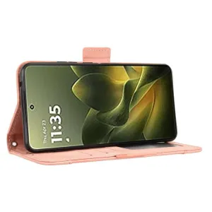 SLOT Peňaženkový obal pre Motorola Edge 70 ružový