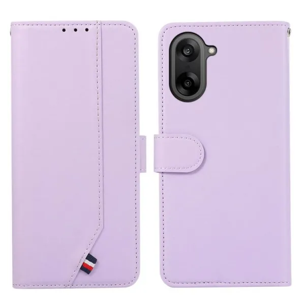 ABEEL DELICATE Peňaženkový obal OnePlus Nord CE 5 5G fialový