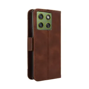 SLOT Peňaženkový obal pre Motorola Edge 70 hnedý