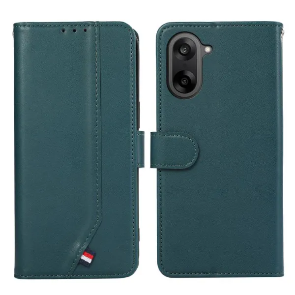 ABEEL DELICATE Peňaženkový obal OnePlus Nord CE 5 5G zelený