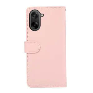ABEEL DELICATE Peňaženkový obal OnePlus Nord CE 5 5G ružový