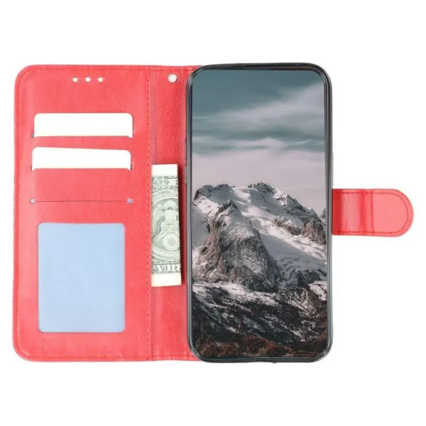 ART MANDALA Peňaženkový obal pre T Phone 3 Pro červený