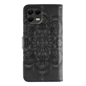 ART MANDALA Peňaženkový obal pre T Phone 3 Pro čierny