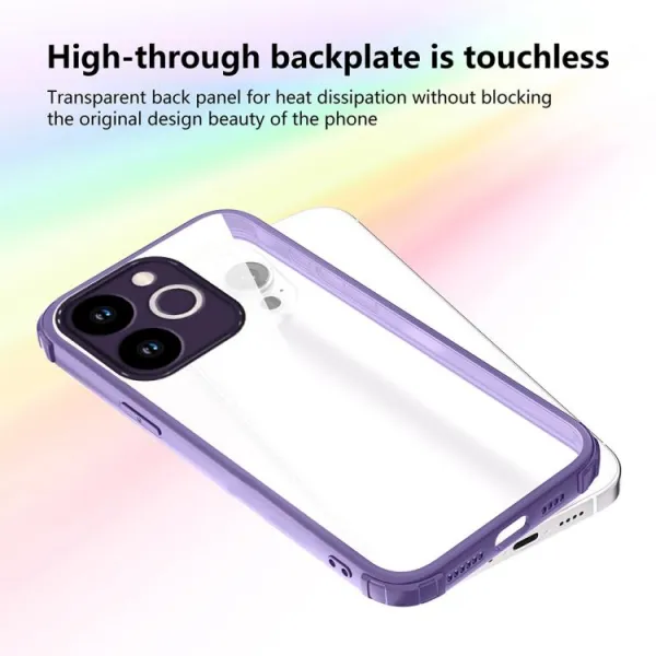 CRYSTAL Ochranný kryt pre Realme Note 70T fialový