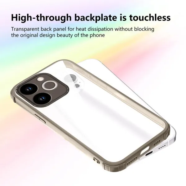 CRYSTAL Ochranný kryt pre Realme Note 70T hnedý