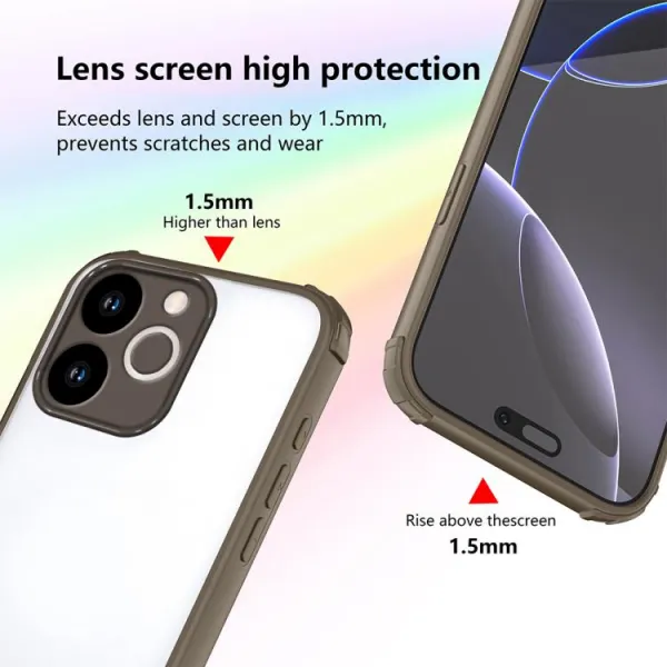 CRYSTAL Ochranný kryt pre Realme Note 70T hnedý