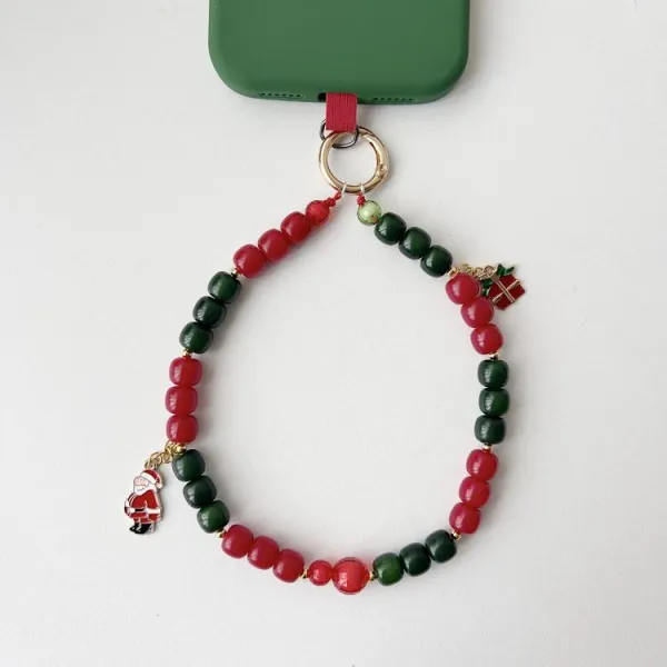 JOYBEADS Vianočný prívesok na mobil SANTA CLAUS