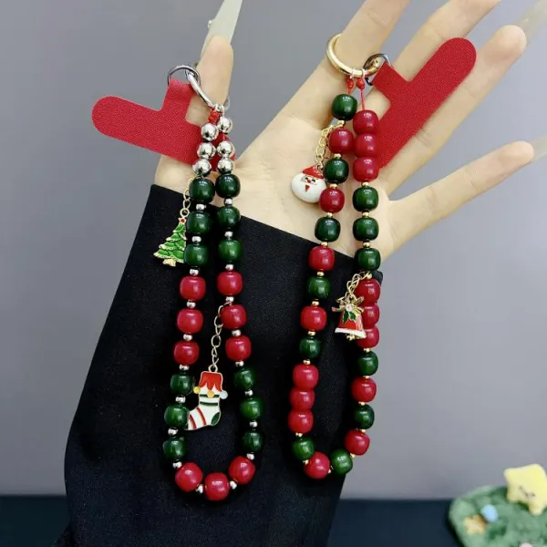 JOYBEADS Vianočný prívesok na mobil CHRISTMAS TREE