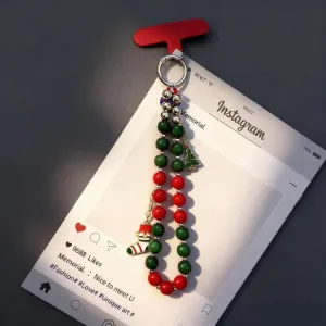 JOYBEADS Vianočný prívesok na mobil CHRISTMAS TREE