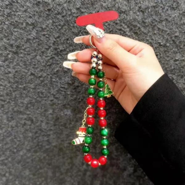 JOYBEADS Vianočný prívesok na mobil CHRISTMAS TREE