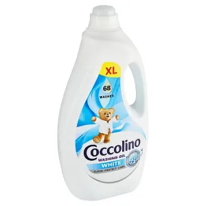 Coccolino Biele oblečenie tekutý prací prípravok 68 praní 2,72 l