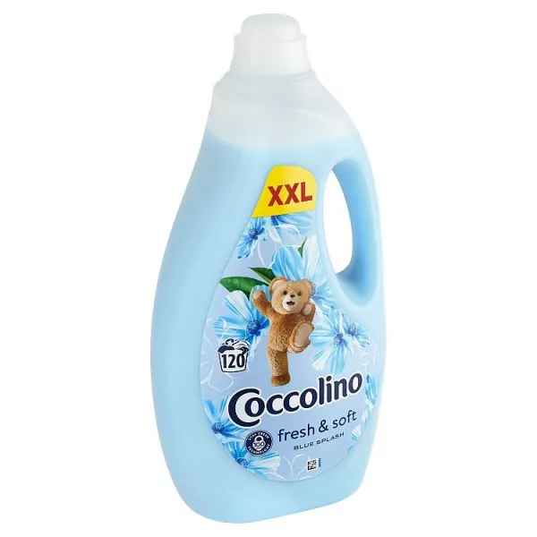 Coccolino Fresh & Soft Blue Splash koncentrovaný avivážny prípravok 120 praní 3000 ml
