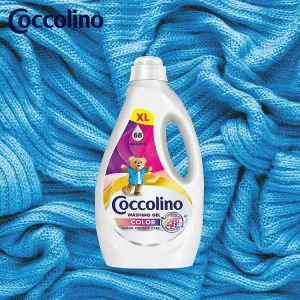 Coccolino Farebné oblečenie tekutý prací prípravok 68 praní 2,72 l