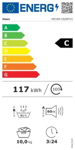 HAIER HD100-CQ387U1-S + BENEFIT