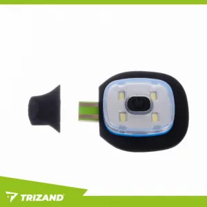 Trizand Čiapka s integrovanou čelovkou neónová | nabíjanie cez USB
