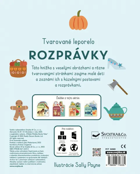 Tvarované leporelo - Rozprávky