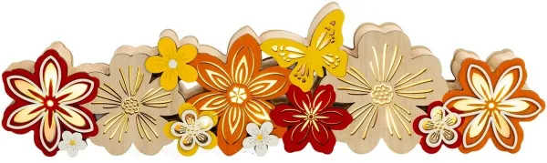 Weltbild LED dřevěná dekorace Fiore