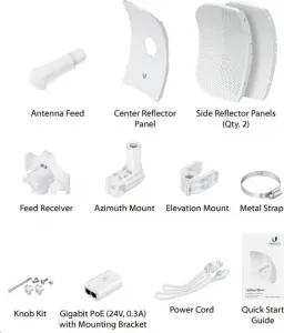 Ubiquiti UBNT airMAX LiteBeam 5AC Gen2 [450+Mbps AP/Client, 5GHz, anténa 23dBi, 5GHz, airMAXac]
