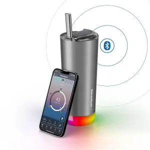 HidrateSpark Pro Tumbler – Chytrá termoska, 592 ml, nerezová HI-SS20TB-01G
