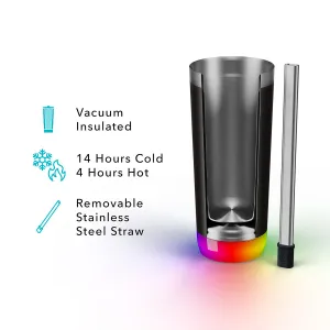 HidrateSpark Pro Tumbler – Chytrá termoska, 592 ml, čierna HI-SS20TB-02G
