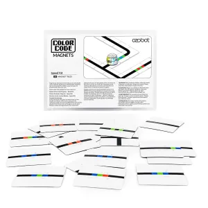 Ozobot sada magnetů s barevnými kódy pro ovládání rychlosti, 18 ks