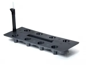 Prosperplast Truhlík RATAN CASE antracit, variant 80 cm
