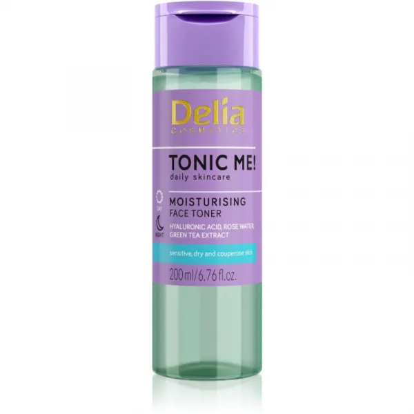 Delia Cosmetics Tonic Me! hydratačné tonikum na deň aj noc 200 ml