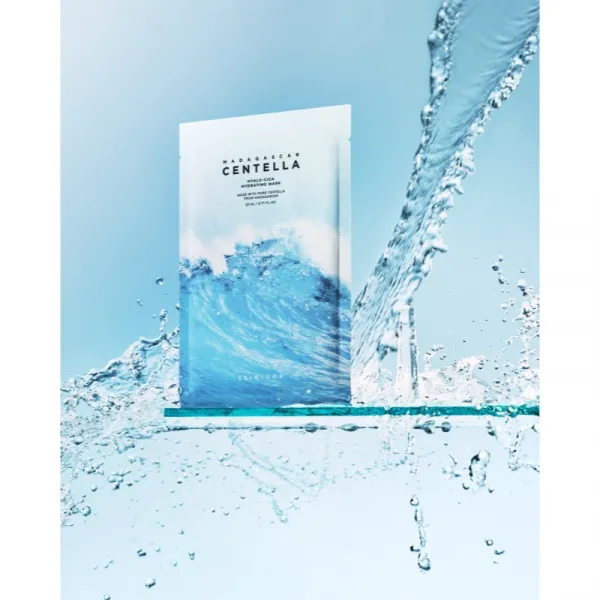 SKIN1004 Madagascar Centella Hyalu-Cica Hydrating Mask plátenná maska s hydratačným a upokojujúcim účinkom 23 ml