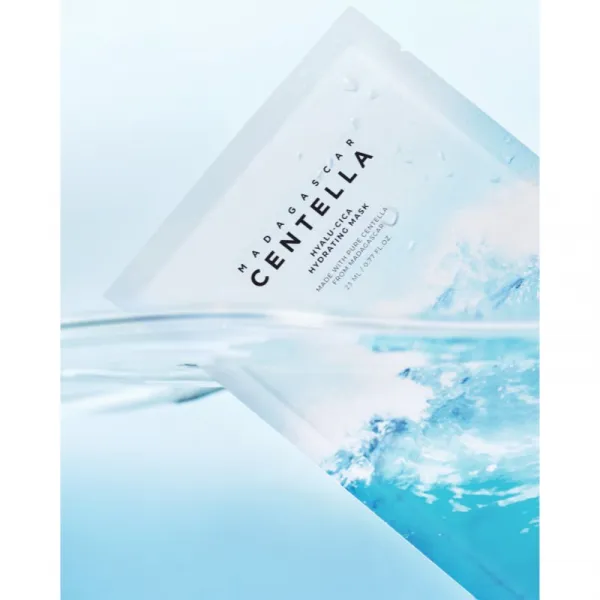 SKIN1004 Madagascar Centella Hyalu-Cica Hydrating Mask plátenná maska s hydratačným a upokojujúcim účinkom 23 ml
