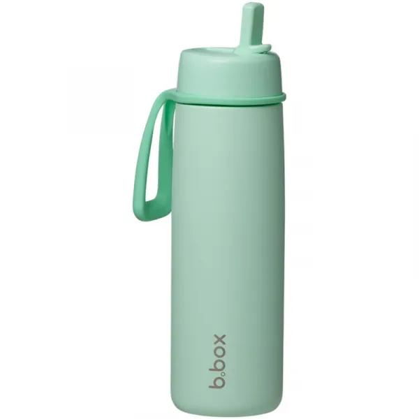 B.Box Stainless Steel Thermos Bottle termofľaša s rúrkou Spearmint 690 ml