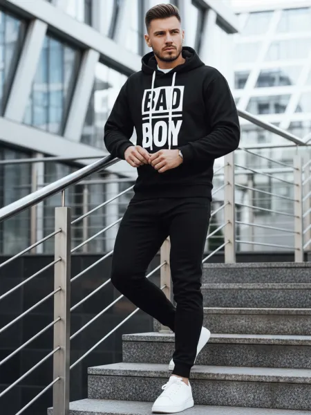 Čierna mikina 'Bad Boy'