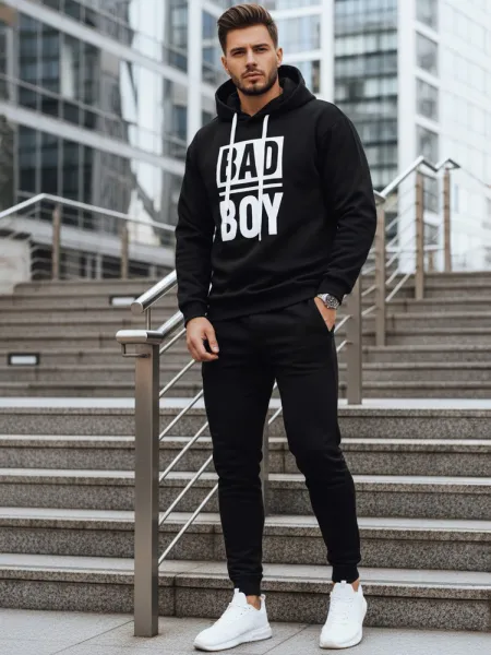 Čierna mikina 'Bad Boy'