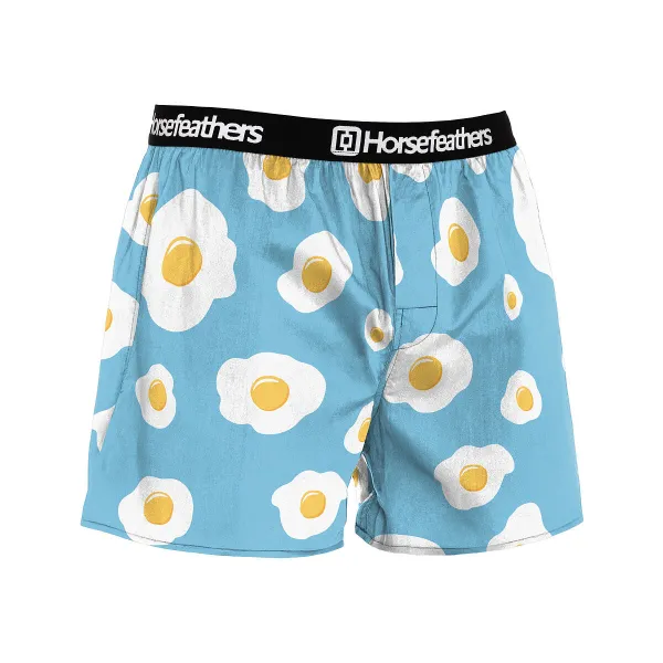 HORSEFEATHERS Boxerky Frazier 5Pack - bundle 3 BLACK velikost M