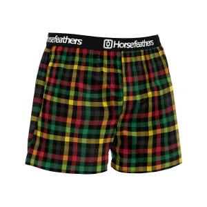 HORSEFEATHERS Boxerky Clay 5Pack - bundle 2 RED velikost S