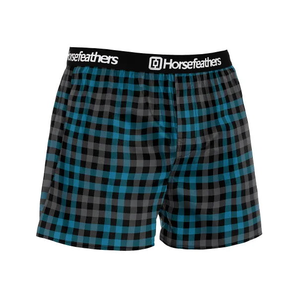 HORSEFEATHERS Boxerky Clay 3Pack - bundle 2 RED velikost M