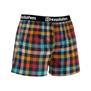 HORSEFEATHERS Boxerky Clay 3Pack - bundle 2 RED velikost M