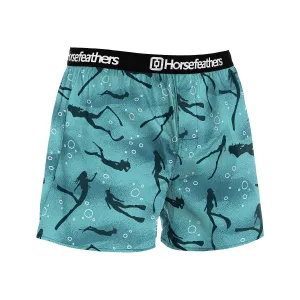 HORSEFEATHERS Boxerky Frazier 5Pack - bundle 1 BLUE velikost M