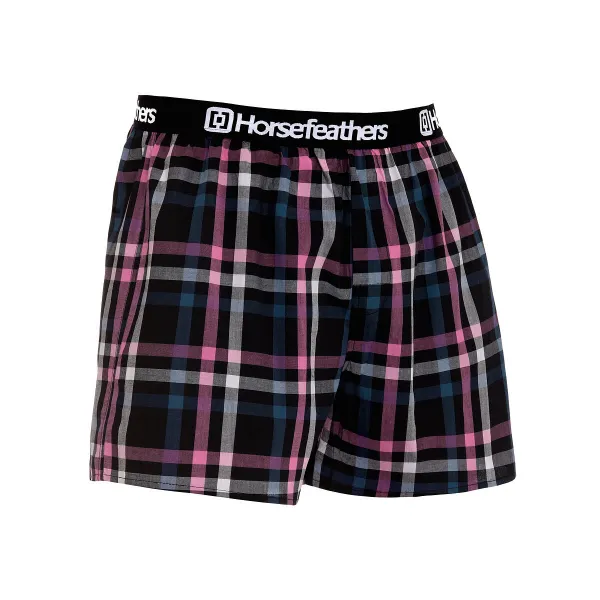 HORSEFEATHERS Boxerky Clay 3Pack - bundle 2 RED velikost M
