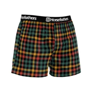 HORSEFEATHERS Boxerky Clay 3Pack - bundle 3 RED velikost M