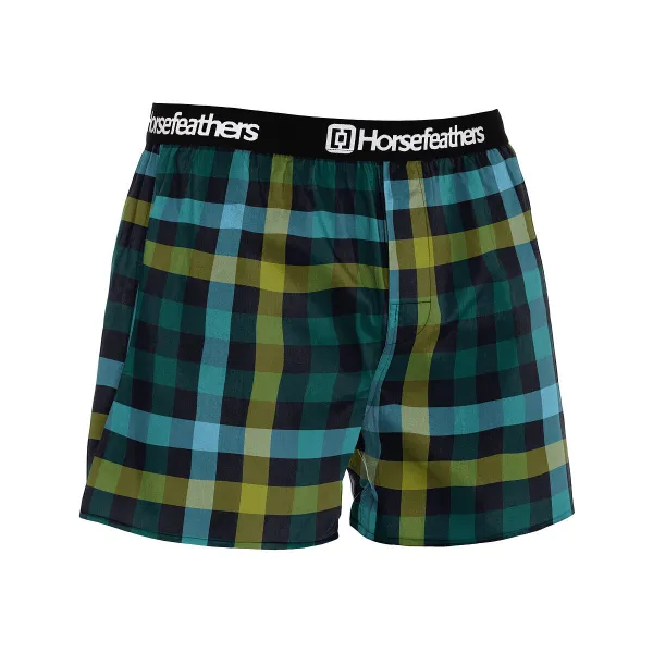 HORSEFEATHERS Boxerky Clay 5Pack - bundle 2 RED velikost S