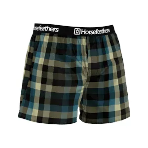 HORSEFEATHERS Boxerky Clay 3Pack - bundle 5 GREEN velikost M