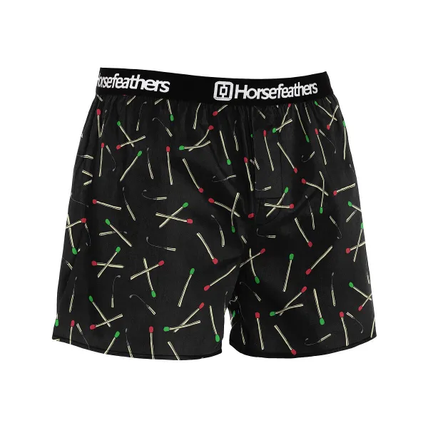 HORSEFEATHERS Boxerky Frazier 5Pack - bundle 1 BLUE velikost M